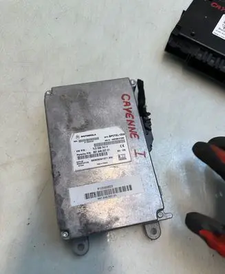 Porsche Cayenne (9PA) Phone control unit/module 7L5035741F 6606000W