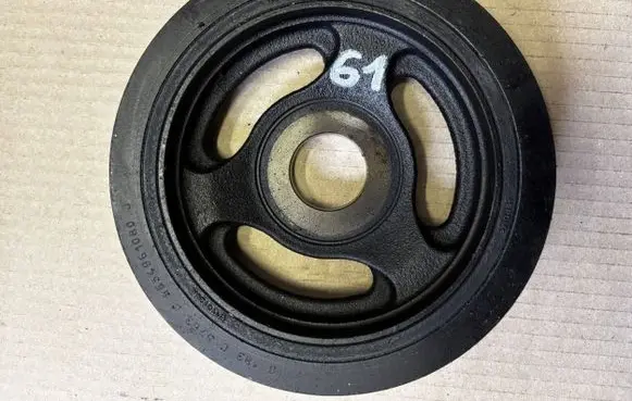 Citroen C4 I Crankshaft pulley 9694961080
