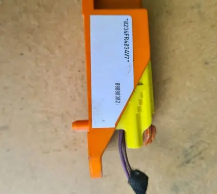 Skoda Fabia Mk2 (5J) Airbag deployment crash/impact sensor 1T0909606A