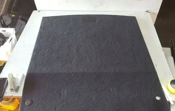 Audi A5 8T 8F Trunk/boot floor carpet liner 8T8861529B