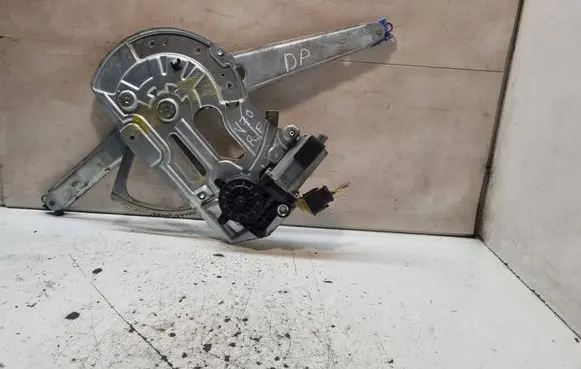 Front door window regulator with motor