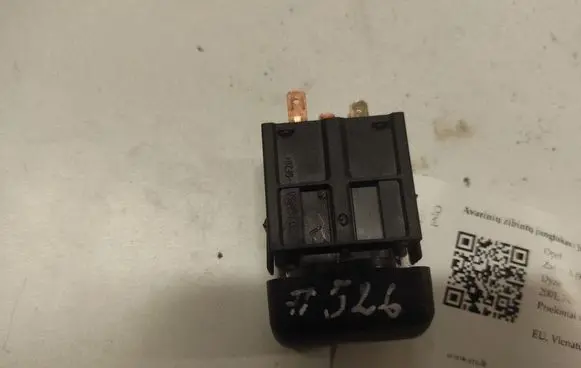 Opel Zafira A Hazard light switch 90589897 091044894301