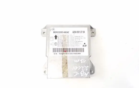 Mercedes-Benz C W204 Airbag control unit/module A2049012704