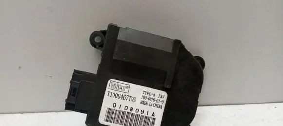 Peugeot 308 Air flap motor/actuator T1000467T 1000076010 0108091A