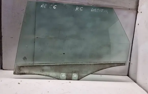 Audi A6 S6 C6 4F Rear door window glass 43R00081 A011404