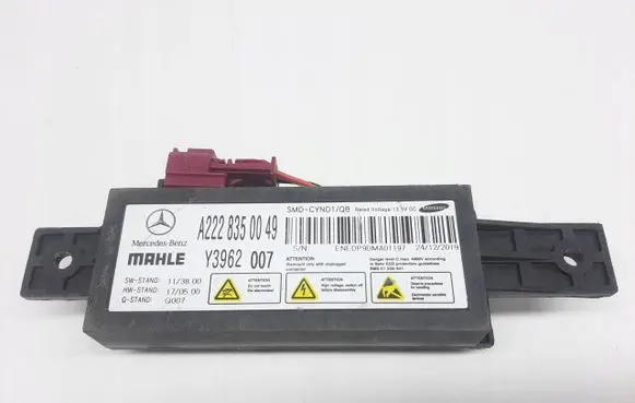 Mercedes-Benz S W222 Air conditioning/heating control unit A2228350049