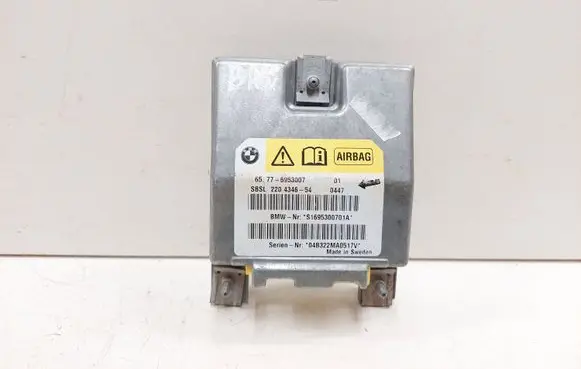 BMW 5 E60 E61 Airbag control unit/module 65776953007 6953007 220434654