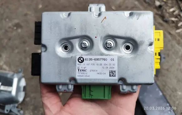 BMW 5 E60 E61 Door control unit/module 6957760 BBR4H12E40 75789012