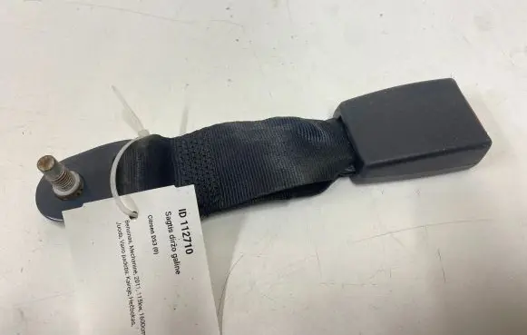 Citroen DS3 Rear seatbelt buckle