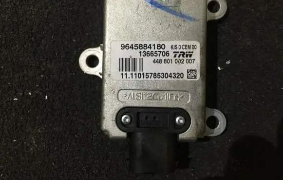 ESP acceleration yaw rate sensor