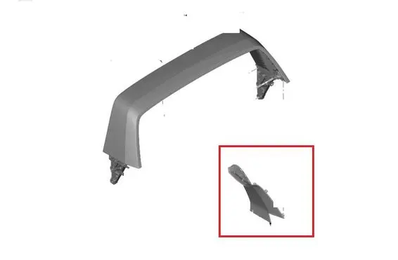 Ford Ranger (C) pillar trim 2436973 EB3B-286F68-ACW EB3B-286F68-BC
