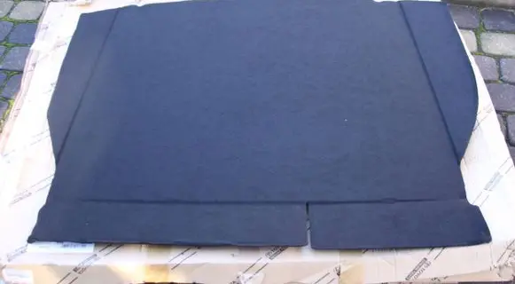 Toyota C-HR I Trunk/boot mat liner 58410F4090C0 2872022 350339990