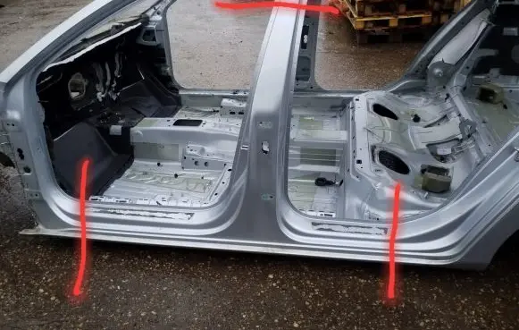 Skoda Superb B8 (3V) Pillar (middle) 