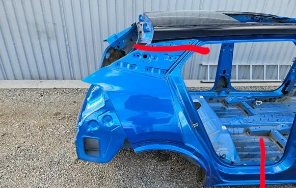Peugeot 2008 II Rear quarter panel 
