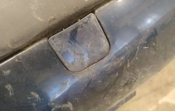 Citroen C8 Rear bumper row hook cap/cover 