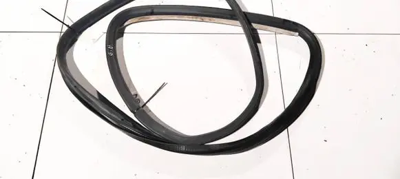 Rubber seal rear door