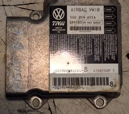 Volkswagen PASSAT B6 Airbag control unit/module 4108130P 0039DPM84CKU 5N0959655A