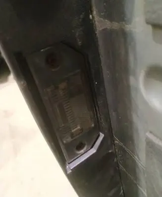 Ford Focus Number plate light 