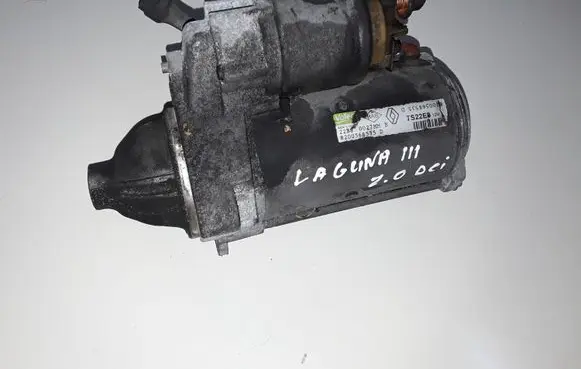 Renault Laguna III Starter motor 22B80027MMB 8200568535D