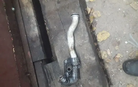 Opel Zafira A Engine coolant pipe/hose