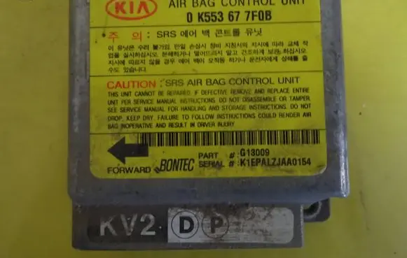 KIA Carnival Airbag control unit/module 0K553677F0B