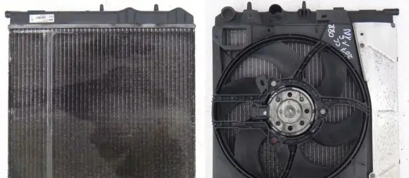 Peugeot 207 CC Coolant radiator 3842137 9680115580
