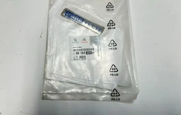 Peugeot 208 II Manufacturer badge logo/emblem 9816420580