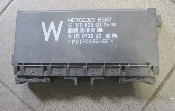Mercedes-Benz S W140 Comfort/convenience module 1408200026