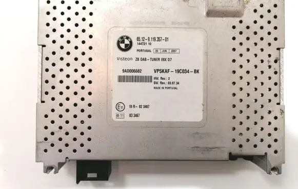 BMW 5 E60 E61 Other control units/modules 6512911935701 14472110