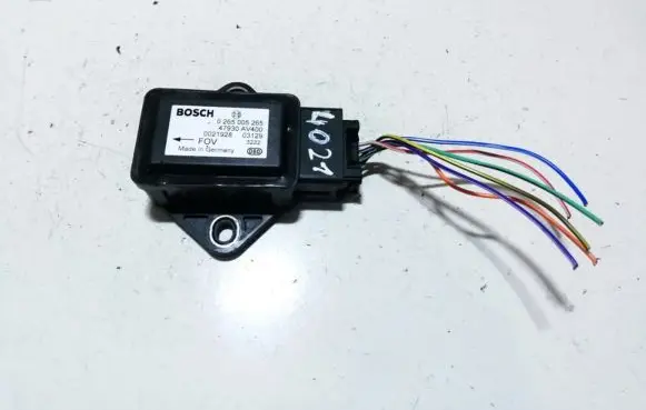 Nissan Primera ESP acceleration yaw rate sensor 0265005265 002192803129