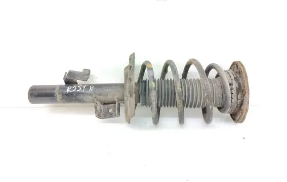 Front shock absorber with coil spring