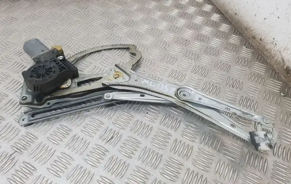 Front door window regulator with motor