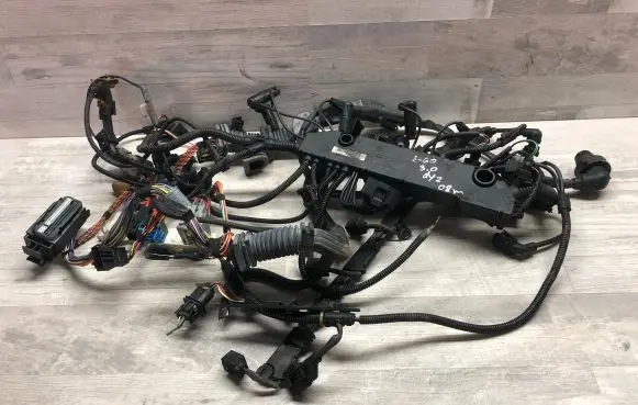 Engine installation wiring loom