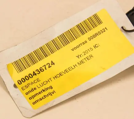 Renault Megane III Mass air flow meter 93450753