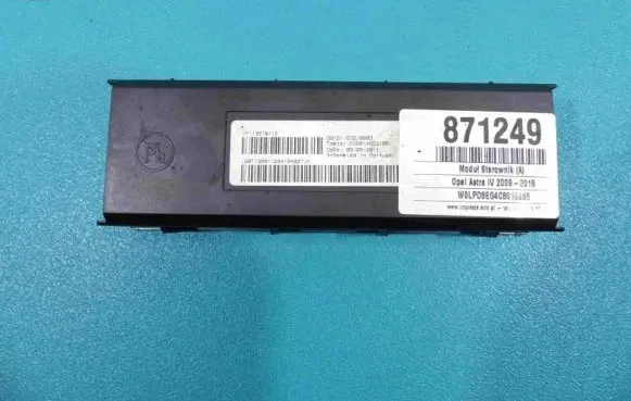 Opel Astra J Central body control module 13578112 IMPRK871249