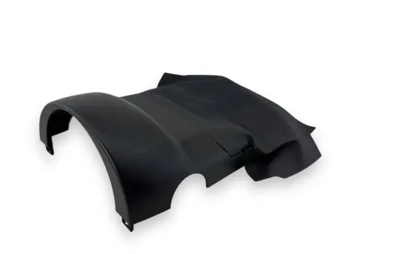 Steering wheel column trim