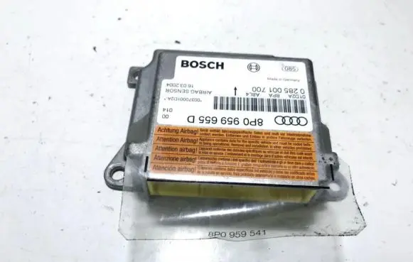 Audi A3 S3 8P Airbag control unit/module 8p0959655d 0285001700