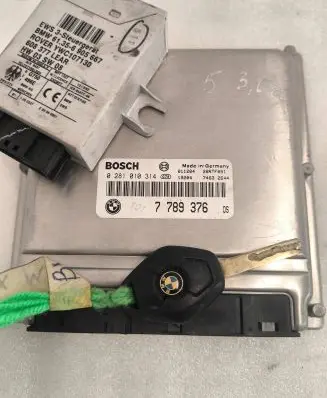 BMW X5 E53 Engine control unit/module 7789376 0281010314