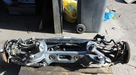 Rear axle beam