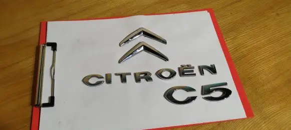Citroen C5 Manufacturers badge/model letters CITROENC5