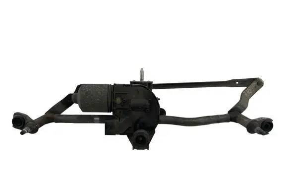 Volkswagen Touran II Front wiper linkage and motor 1T2955119A