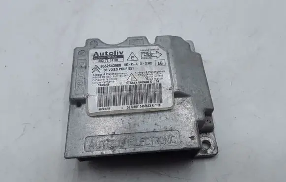 Citroen C4 I Airbag control unit/module 9662643980 603726100