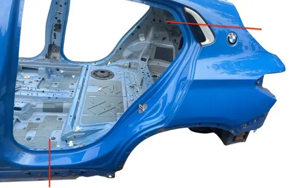 BMW X2 F39 Rear quarter panel 