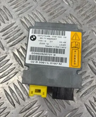BMW 7 E65 E66 Airbag control unit/module 037075068 65776928267 6928267