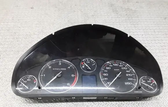 Peugeot 407 Speedometer (instrument cluster) 9658138280