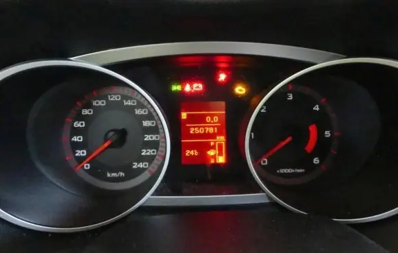 Mitsubishi Outlander Speedometer (instrument cluster) 8100A115 IMPRK1113624