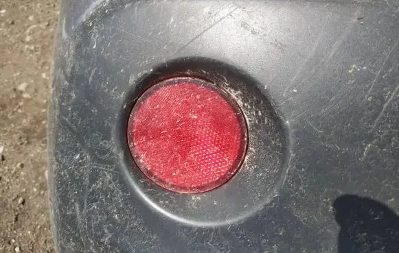 Nissan Qashqai Rear tail light reflector