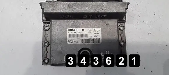 Peugeot 406 Engine control unit/module 262