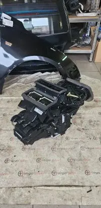 Interior heater climate box assembly