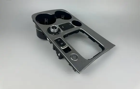 Volkswagen Touareg II Gear shifter surround trim plastic 7P2863216 7P2863212AA 7P2863212